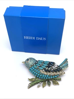 HEIDI DAUS 'Marquise Madness' Crystal Bird Pin - Image 1 of 4