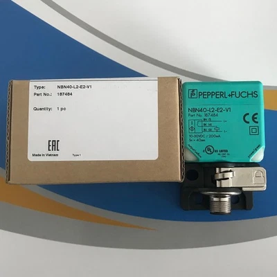 For Pepperl+Fuchs NBN40-L2-E2-V1 New Proximity Sensor Free Shipping - Image 1 of 4