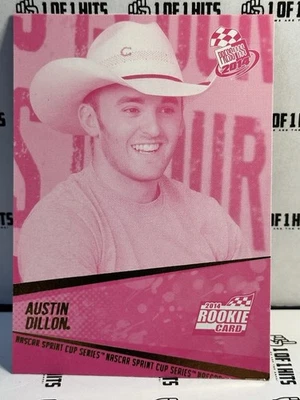 2014 Press Pass Austin Dillon Rookie Card #42 Pink Parallel RC SP Mint - Image 1 of 2