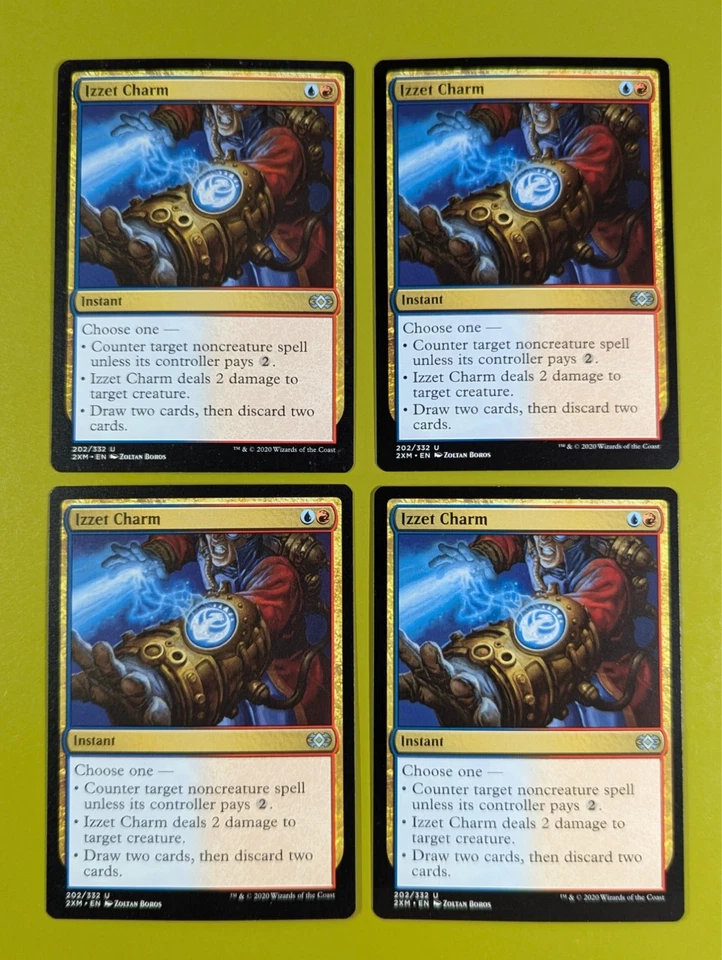 Izzet Charm x4 Double Masters 4x Playset Magic the Gathering MTG - Image 1 of 1