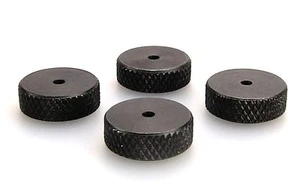 Speaker spike pads shoes feet 15mm black - Set of 4 pieces - Afbeelding 1 van 1
