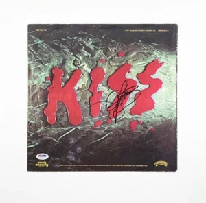 Gene Simmons Kiss Record Album Sleeve handsigniert Autogramm PSA/DNA COA - Bild 1 von 2