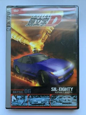 Initial D - Battle 6: Asphalt Angels (DVD, 2004) BRAND NEW! FACTORY SEALED! - Image 1 of 2