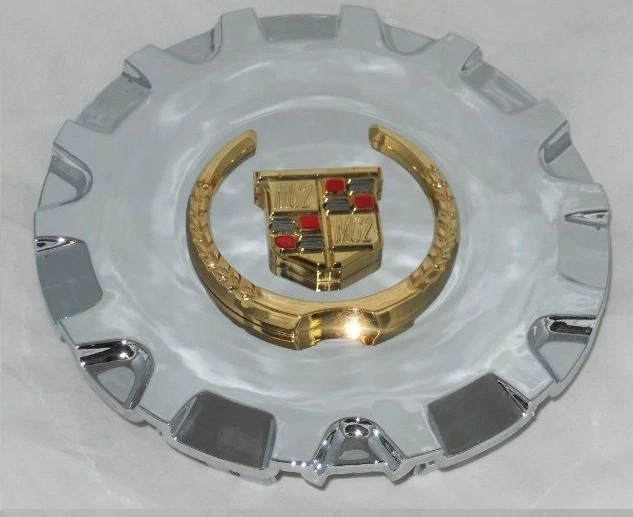 1 - MC2 CADILLAC SRX 17" TAPA CENTRAL LLANTA CROMADA 4580 4593 MC2-C4580GWC DORADO Foto 1 de 1