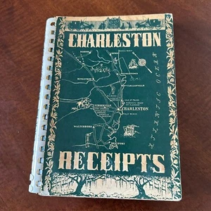 Charleston Receipts Junior League of Charleston E. O'Neill Verner Alfred E Hutty - Imagen 1 de 4
