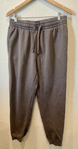 H&M Regular Fit Drawstring Elastic Waist Sweat Pants Women’s Size:L Fitted Ankle - Picture 1 of 5