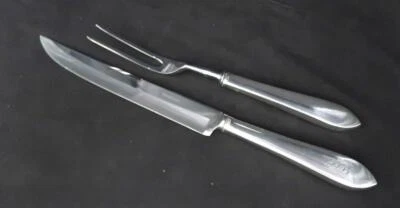 Tiffany & Company FANEUIL Large 2-Piece Roast Carving Set w/ Stainless Blade - Image 1 of 4