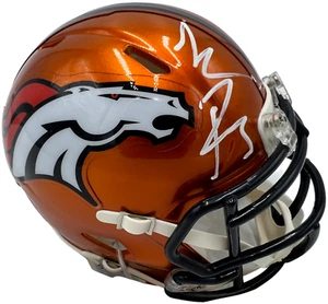 SEAN PAYTON SIGNED AUTOGRAPH DENVER BRONCOS FOOTBALL FLASH MINI HELMET JSA ! - Picture 1 of 3