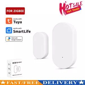 ZigBee Smart Door Window Sensor TUYA WiFi Home Security Detector Alexa Google - Picture 1 of 12