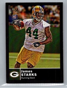2010 Topps Magic Mini Black Rookie RC #24 James Starks Green Bay Packers