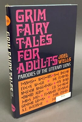 First Edition w/ DJ   Joel Wells   Grim Fairy Tales for Adults   Macmillan 1967  - Image 1 of 4