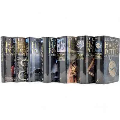 Harry Potter J K ROWLING Complete UK Adult Hardback Set FIRST EDITION Rare (7) - image 1 of 4
