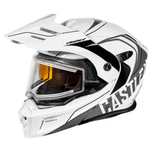 Casco de moto de nieve Castle X EXO-CX950 V2 Wake con escudo eléctrico - blanco - Imagen 1 de 10