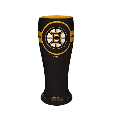 NHL Boston Bruins Ceramic Collectible Pilsner Shot Glass 2.5-ounce Brand New Cover