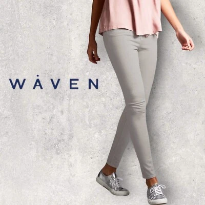 Waven ASA Womens Pale Grey Skinny Jeans, Mid Rise  UK 10  NWT RRP £50 - Image 1 of 4