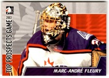 2004-05 ITG Heroes and Prospects Top Marc-Andre Fleury #18 Cape Breton