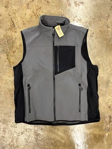 NEW Duluth Trading Company Black Hills Windfront Vest Softshell Men's XL - Picture 1 of 3