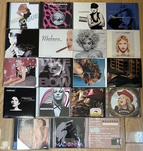 Madonna 19 CD Single Lot Hanky Panky, Vogue, Rescue Me, Take A Bow, Secret ++++ - Picture 1 of 7
