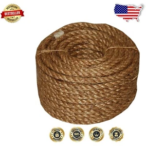 T.W. Evans  3/4-Inch Manila Rope - 100 Feet for Landscaping & Decoration - Picture 1 of 2