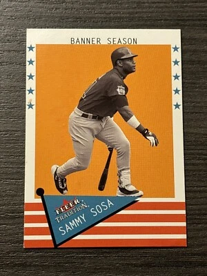 2003 Fleer Tradition Sammy Sosa #469 BASEBALL Chicago Cubs - Image 1 of 2