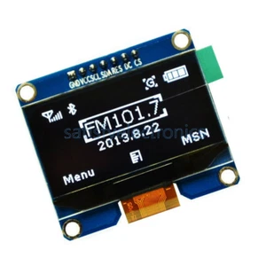 NEW 1.54" White SPI OLED LCD LED Display Module SPI for Arduino AVR STM32 8051 - Picture 1 of 4