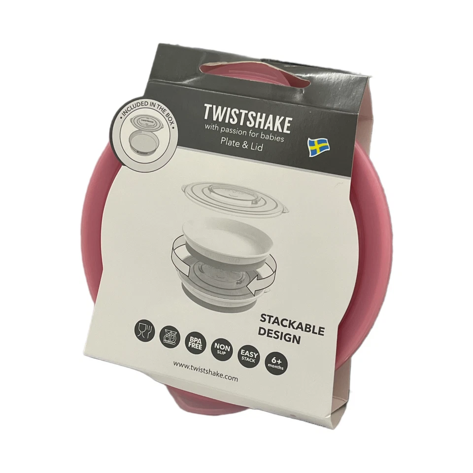 Twistshake Kinder Teller & Deckel ab 6 Monate Baby Kleinkind - Bild 1 von 1