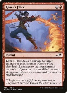 MTG-NM-Kamigawa: Neon Dynasty-Kami's Flare-150 - Picture 1 of 1