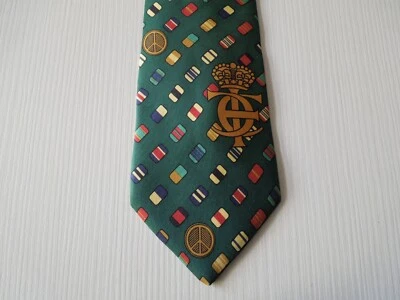 ICEBERG SILK TIE SETA CRAVATTA MADE IN ITALY 2253 - Imagen 1 de 4