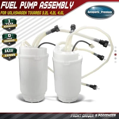 2pcs Left & Right Fuel Pump Assembly for Volkswagen Touareg 2004-2006 3.2L 4.2L - Image 1 of 4