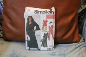 Tops & Pants Skirt Simplicity 5109 Pattern Size FF 18W - 24W UNCUT Khaliah Ali - Picture 1 of 2