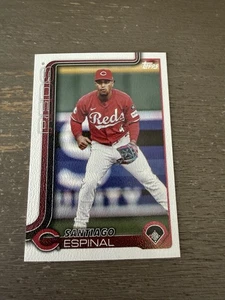 2025 Topps Update Santiago Espinal Canvas #US150 Cincinnati Reds /50 - Picture 1 of 2