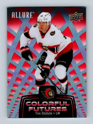 2024-25 Allure Colorful Futures #CF-6 Tim Stutzle Ottawa Senators - Image 1 of 2