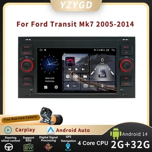 For Ford Transit Mk7 2005-2014 CarPlay Android Stereo Car Radio GPS Navi Screen - Picture 1 of 18