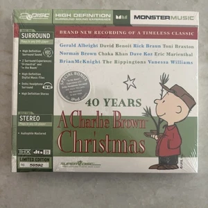 40 Years A Charlie Brown Christmas Superdisc Cd Dvd Limited New Sealed - Picture 1 of 3