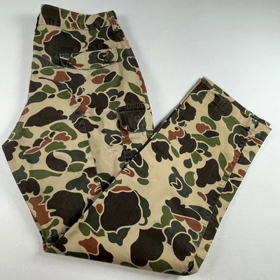 Men's Camo Cargo Pants Duck Camouflage Hunting Outdoor Utility Pants USA 32x32 - Image 1 of 4