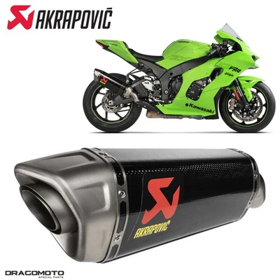 Scarico KAWASAKI ZX-10 R 1000 ABS Ninja KRT Edition 2021-2025 AKRAPOVIC Carbo... Foto 1 de 4