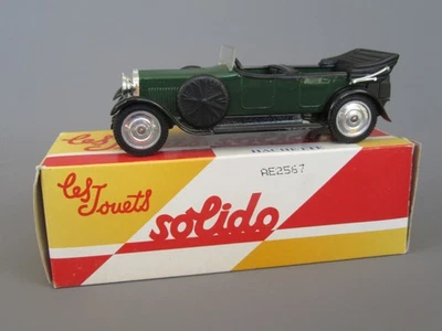 C552 Solido Hachette Francia Hispano Suiza H6B Torpedo 1926 Verde 1:43 + Scatola - Immagine 1 di 4