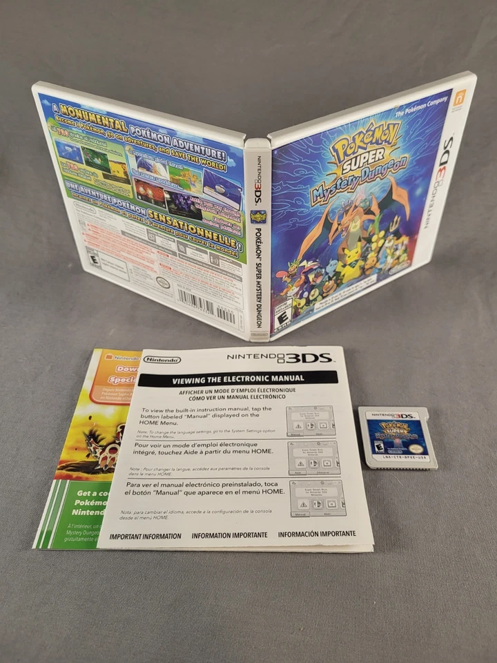 Pokemon Super Mystery Dungeon, Nintendo 3DS, Complete, Authentic! - Image 1 of 1