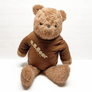 Vintage 1976 Basic Brown Bear Large Teddy Bear Plush Toy with Tag, 24-Inch - Picture 1 of 4