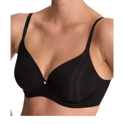 Sujetador Camiseta Suavizante Espalda Confort Nube Negro Talla 36D Natori 731338 Foto 1 de 4