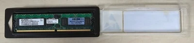Elpide 1Gb 1Rx4 PC2-3200R-333 DDR2 HP345113-051  Ref00360 - Image 1 of 3