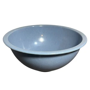 Vintage Blue Texas Ware Mixing Bowl Melmac Melamine Speckle USA - Picture 1 of 5