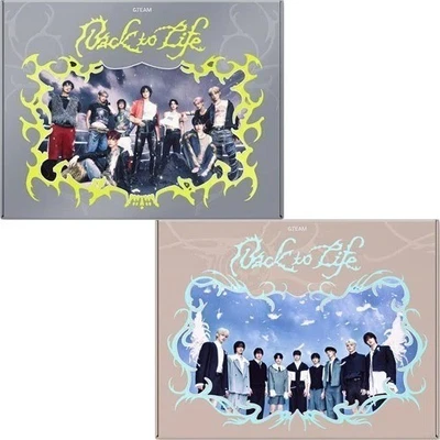 &TEAM [BACK TO LIFE] KR 1st Mini Album CD+Tabloid+2 Buch+3 Karte+Foto+5 Sticker
