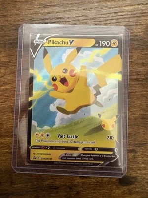 Pikachu V Promo SWSH: Sword & Shield Promo Cards SWSH143 NM - Image 1 of 2