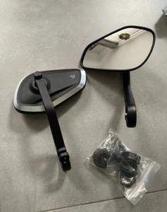 Triumph Bar End Rearview Mirrors For Street Triple 765 R RS 675 - Picture 1 of 4
