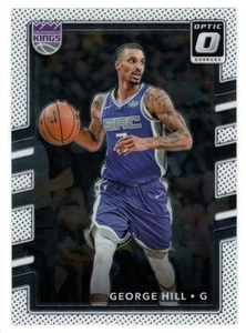 George Hill - Sacramento Kings (NBA Basketball) 2017-18 Donruss Optic # 129 Mint - Picture 1 of 1