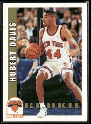 Skybox Hoops Hubert Davis New York Knicks RC #435 1992-93 Foto 1 de 3
