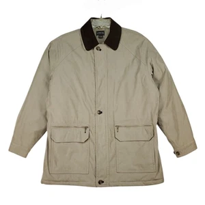 St Johns Bay Chore Barn Coat Herren XLT hellbraun beige durchgehender Reißverschluss Jacke Arbeitskleidung Freizeit  - Bild 1 von 17