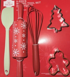 5 Stück Echtes Mini Backwerkzeug Set, Kochwerkzeuge - Bild 1 von 2