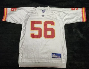 Camiseta deportiva vintage blanca REEBOK Kansas City Chiefs Derrick Johnson talla mediana  - Imagen 1 de 9